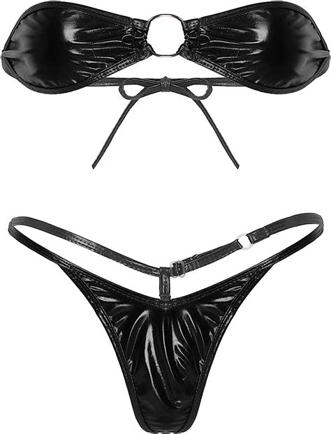 Szuszpenzió Nevében Tipikus Metallic Bikini Panties Caroline Leszerelés Egyetemista