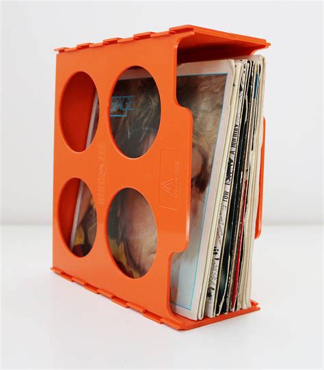 7 Inch Single Vinyl Record Storage Box Discotec By Cogebi Of Belgium