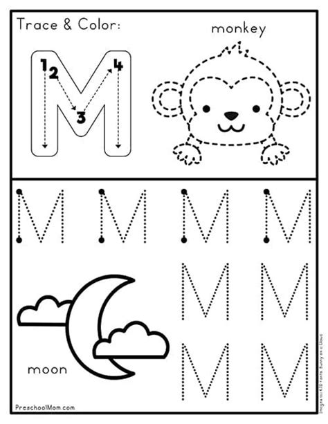 Letter M Preschool Printables Preschool Mom