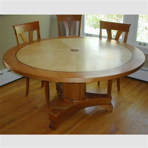 Bedroom, living room and home office. Hand Made Cherry/Maple Veneered Dining Table by Chatham ...