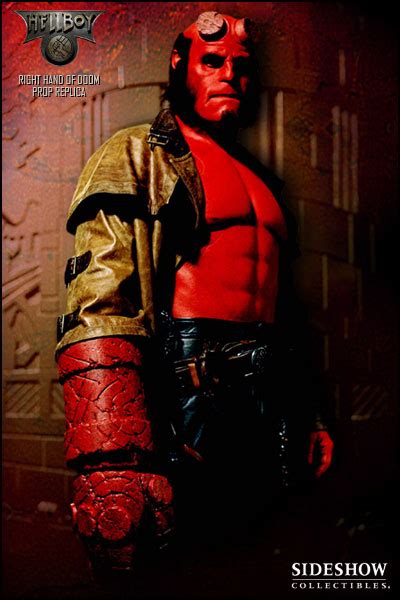 Hellboy Right Hand Of Doom Life Size Stone Fist Sideshow Hellboy 11