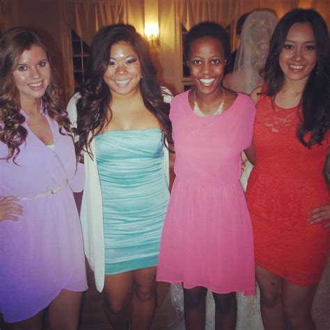 Wedding With My Sorority Sisters Tsm Guests Pastels Brights Fashion Style Inspiration