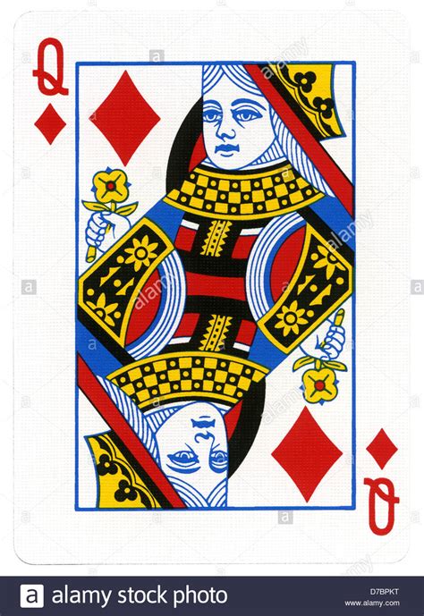A powerful and successful businessman; Tel-Aviv Israel - April 29th 2011: Queen diamonds playing card Stock Photo: 56192972 - Alamy