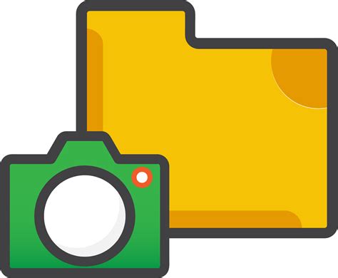 Camera Folder Icon 15698096 Png