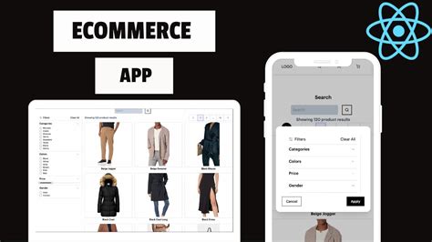 React Tutorial Build E Commerce App In Hours Modern Responsive YouTube