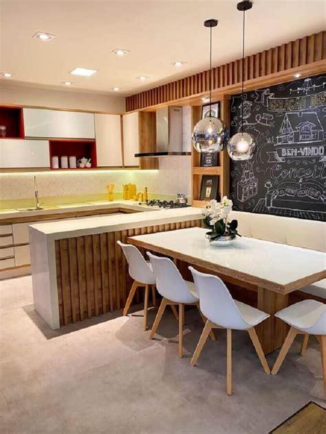 Cozinha Conjugada Com Sala 60 Projetos Para Se Inspirar Arte Decore