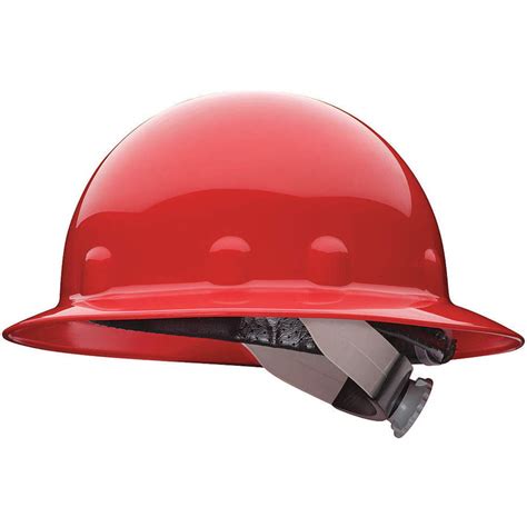 Fibre Metal E1rw15a000 Hard Hat Full Brim Egc Ratchet Red 23v801