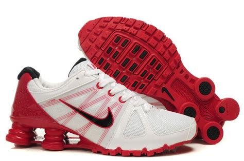 Nike Shox R6 Mens White Red Shoesthe Bright Colors Will Add Color In