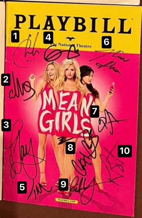 Thinking Of Buying This Playbill But Im Not Sure Whose Signature Is Whose Maybe Someone Here