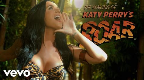Katy Perry Making Of The Roar Music Video Youtube