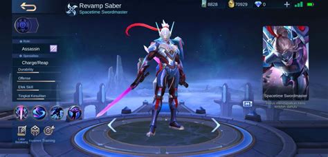 Terungkap Revamp Saber Mobile Legends Pada Update Versi 1478 Grid