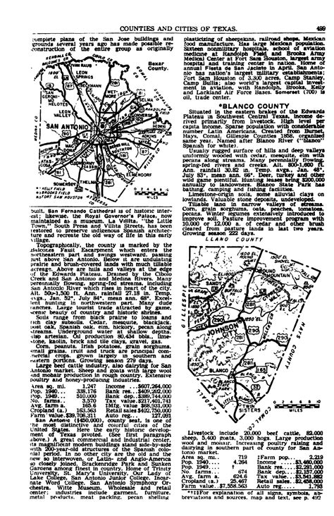 Texas Almanac 1949 1950 Page 499 The Portal To Texas History
