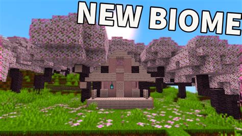 Everything You Need To Know About Cherry Grove Biome In Minecraft
