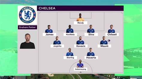 Premiere Pro And Ae Template Premier League Lineup Formation Template