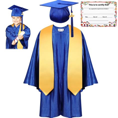 Buy Kids Graduation Cap And Gown Unisex Kindergarten Graduation Cap