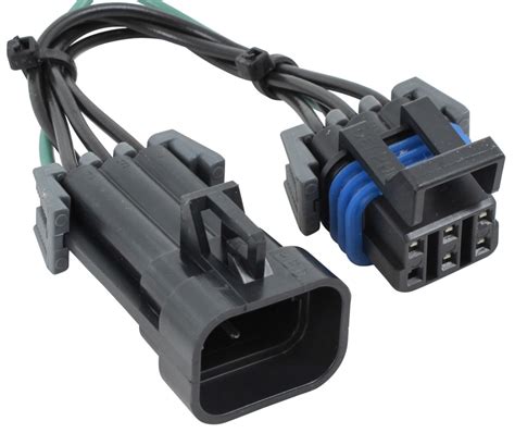 To ensure your trailer has safe, visible, and legal lighting, a trailer connector wiring adapter may be a necessary towing accessory. Plug-N-Tow (R) Vehicle Wiring Harness with 4 Pole Trailer Connector Hopkins Custom Fit Vehicle ...