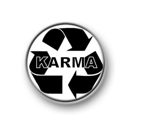 karma 1 25mm pin button badge novelty funny etsy