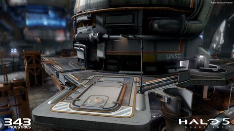 Halo 5 Warzone Map Prospect Ingame Renders Shawnell Priester Sci