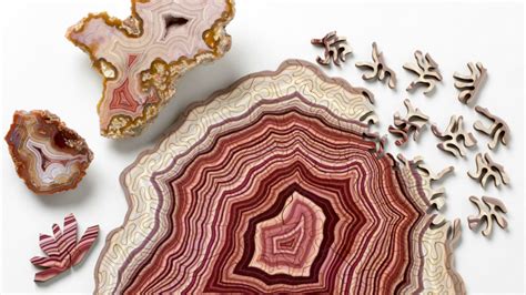 Every Laser-Cut 'Geode' Jigsaw Puzzle is One of a Kind | Mental Floss