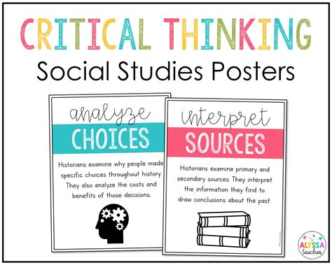 Social Studies Posters Social Studies Bulletin Board Etsy