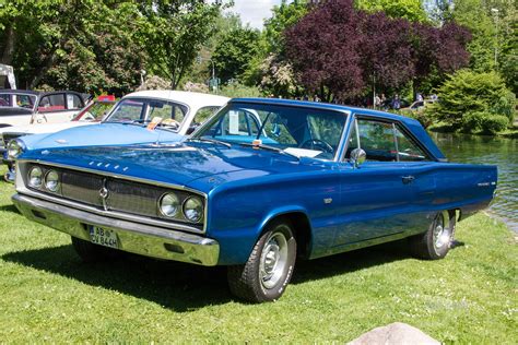 1967 Dodge Coronet 500 Hardtop Coupe Front View 1960s Paledog