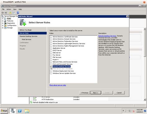 Remote Desktop Services For Windows Server 2008 Hostway Help Center