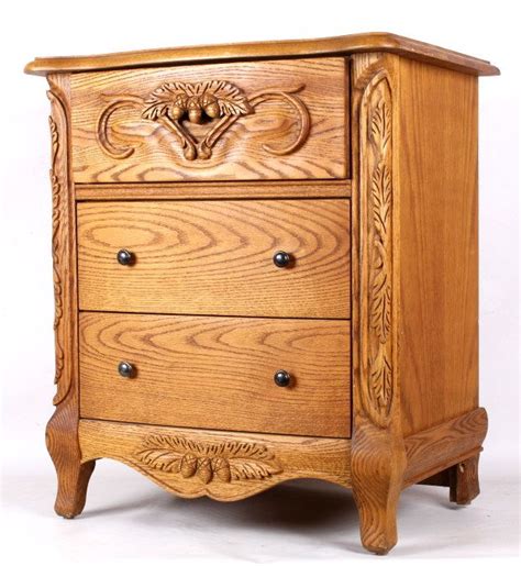 This type of hardwood is known for its strong property. Oakwood Interiors Versailles Nightstand | Psoriasisguru.com