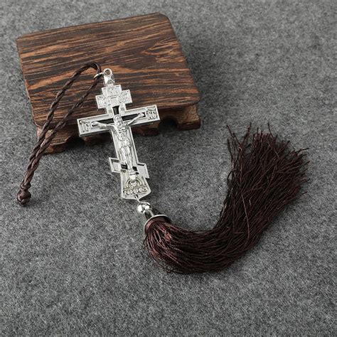 Cat Lico Saint Benedict Ortodoxo Jesus Cruz Preto Metal Crucifixo Crist