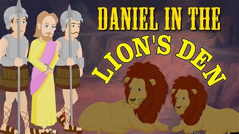 Daniel And The Lions Den Story For Kids Kids Matttroy