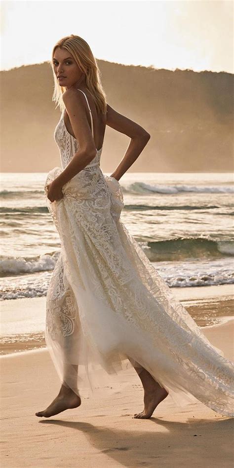Beach Destination Wedding Dresses 24 Unforgettable Looks