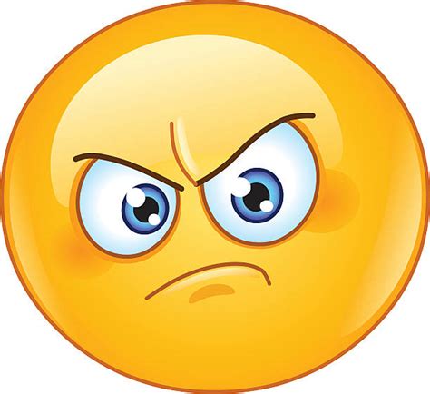 Frustrated Face Emoji Clipart