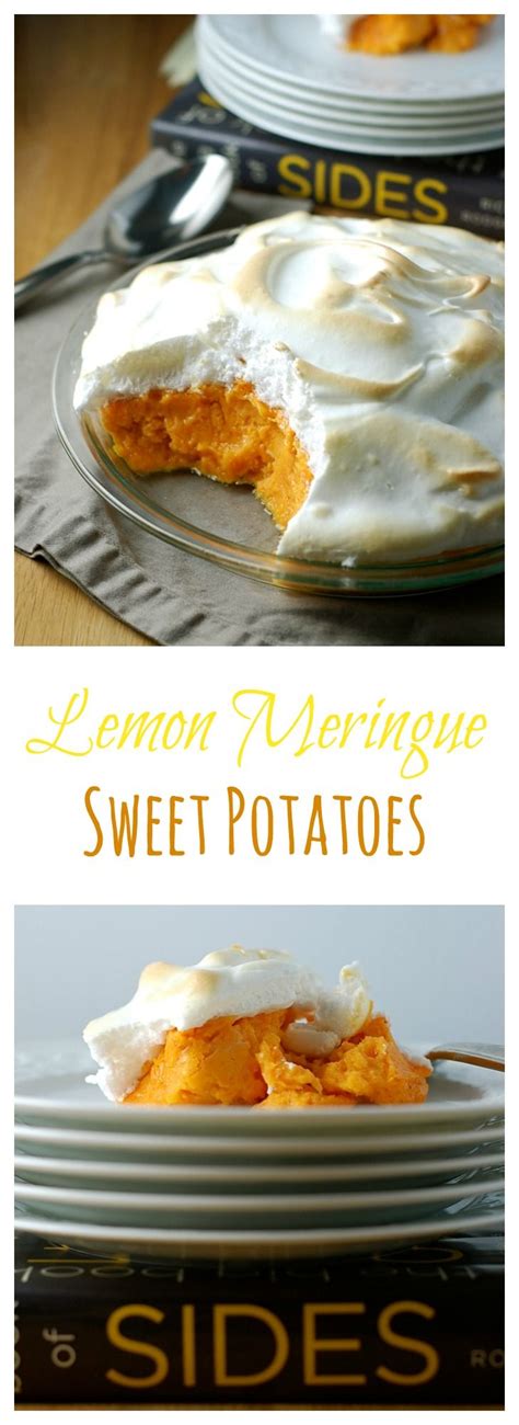 Lemon Meringue Sweet Potatoes Recipe Sweet Potato