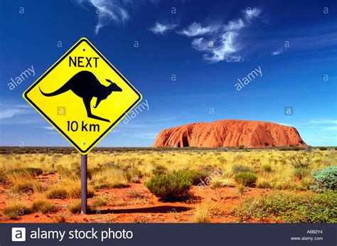 Uluru Ayers Rock Sign Stock Photos And Uluru Ayers Rock Sign Stock Images
