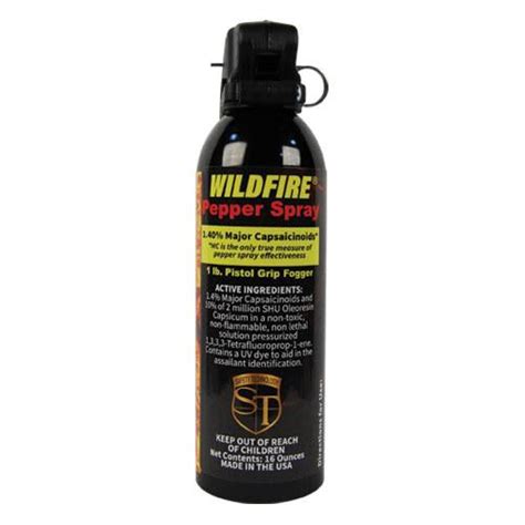 Wildfire Pepper Spray Pistol Grip Fogger 16 Oz 14 Mc Guardian