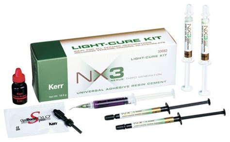 Nx3 Nexus Third Generation Universal Adhesive Resin Dental Cement Nx3