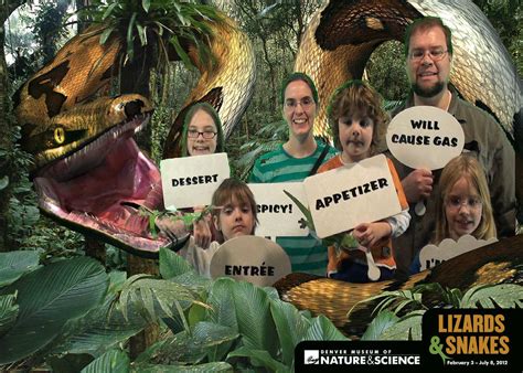 Lizards And Snakes Photo Booth Having Fun At The Denver Mu Flickr