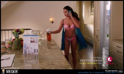 Naked Roselyn Sanchez In Devious Maids