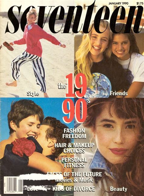 Seventeen Magazine January 1990 University Of Texas Vtg