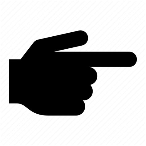Finger Pointing Icon Download On Iconfinder On Iconfinder