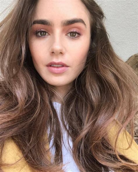 Daily Lily Collins Lily Collins In 2019 Lily Collins Hair Lily