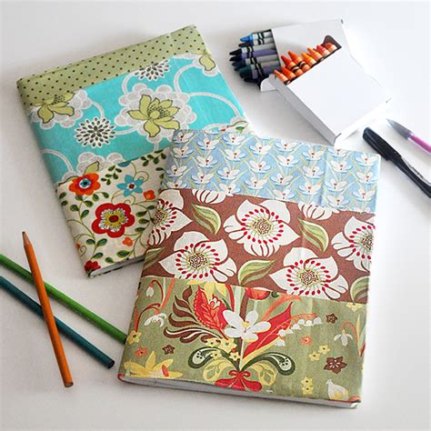 Fabric Covered Notebooks And Journals Tutorial Jacquelynne Steves
