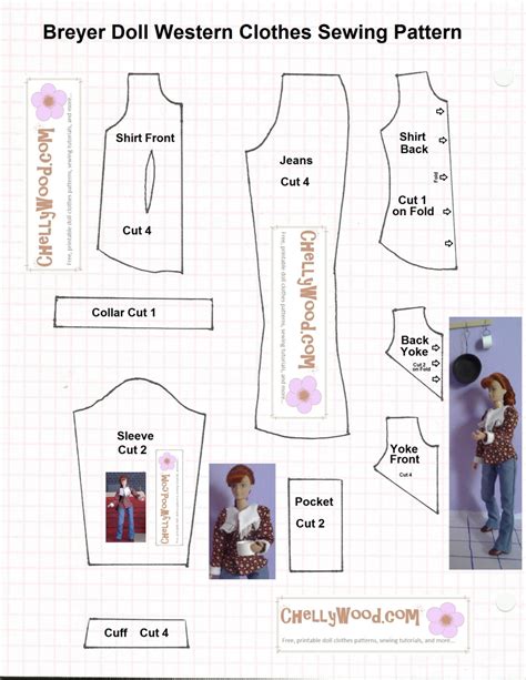 Breyer Doll Clothes Sewing Pattern Free And Printable