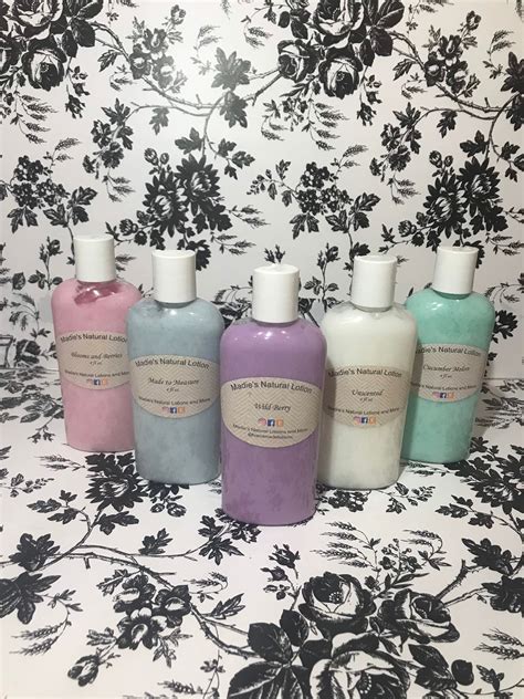 Handmade Natural Lotion Scented Hand Lotion Unscented Etsy