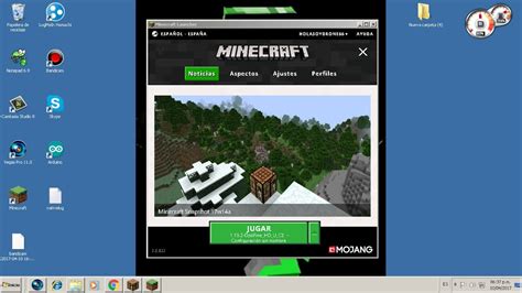 Launcher Minecraftcomo Descargarlotodas Las Versiones Youtube