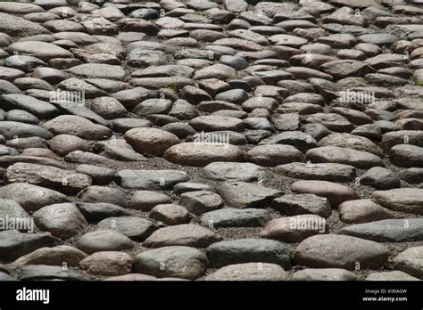 Paved Stone Road Texture Footpath Hi Res Stock Photography And Images