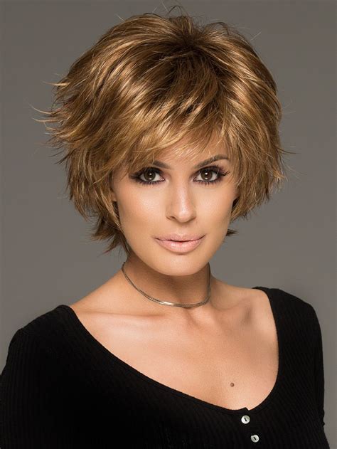 Nori By Noriko Is A Short Wavy And Textured Hair Style With A Basic Cap With Open Wefting That