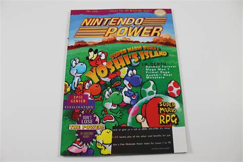 Nintendo Power Super Mario World 2 Yoshis Island Volume 77