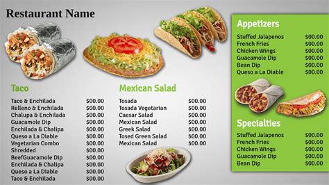 Mi mexico is your source for an incredible selection of lunch options that are truly a treat for your taste buds. Restaurant Signage Templates | SignageCreator