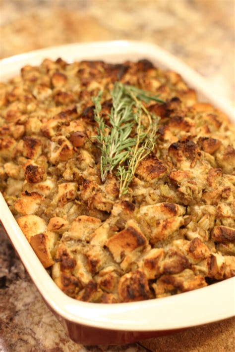 Grandma's Easy Turkey Stuffing Recipe - It Is a Keeper