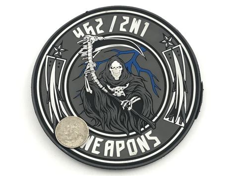 Grim Reaper Weapons 4622w1 Morale Patch Challenge Coin Nation